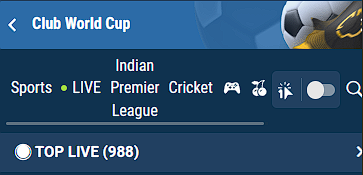 Mobile Match Header